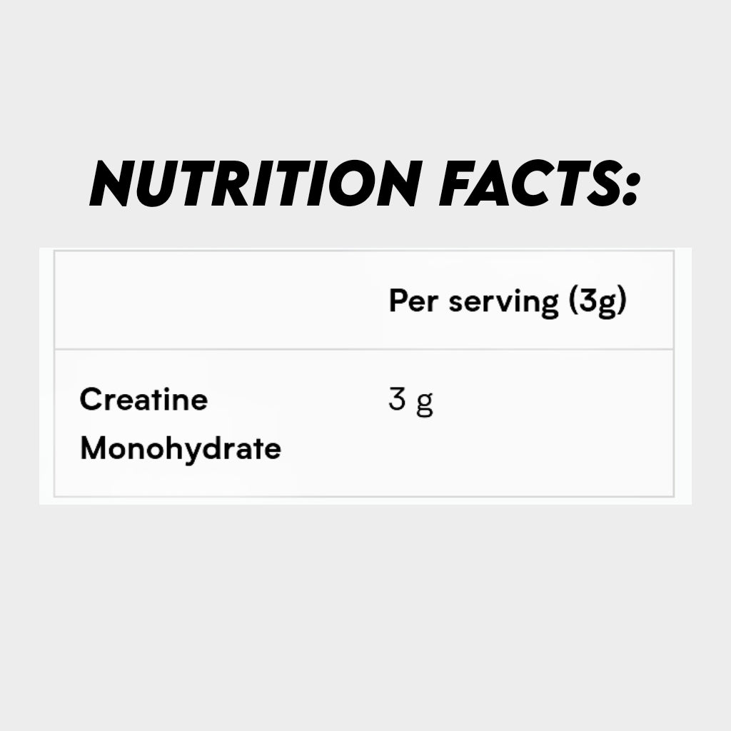 CREATINE MONOHYDRATE POWDER 166-SERVINGS