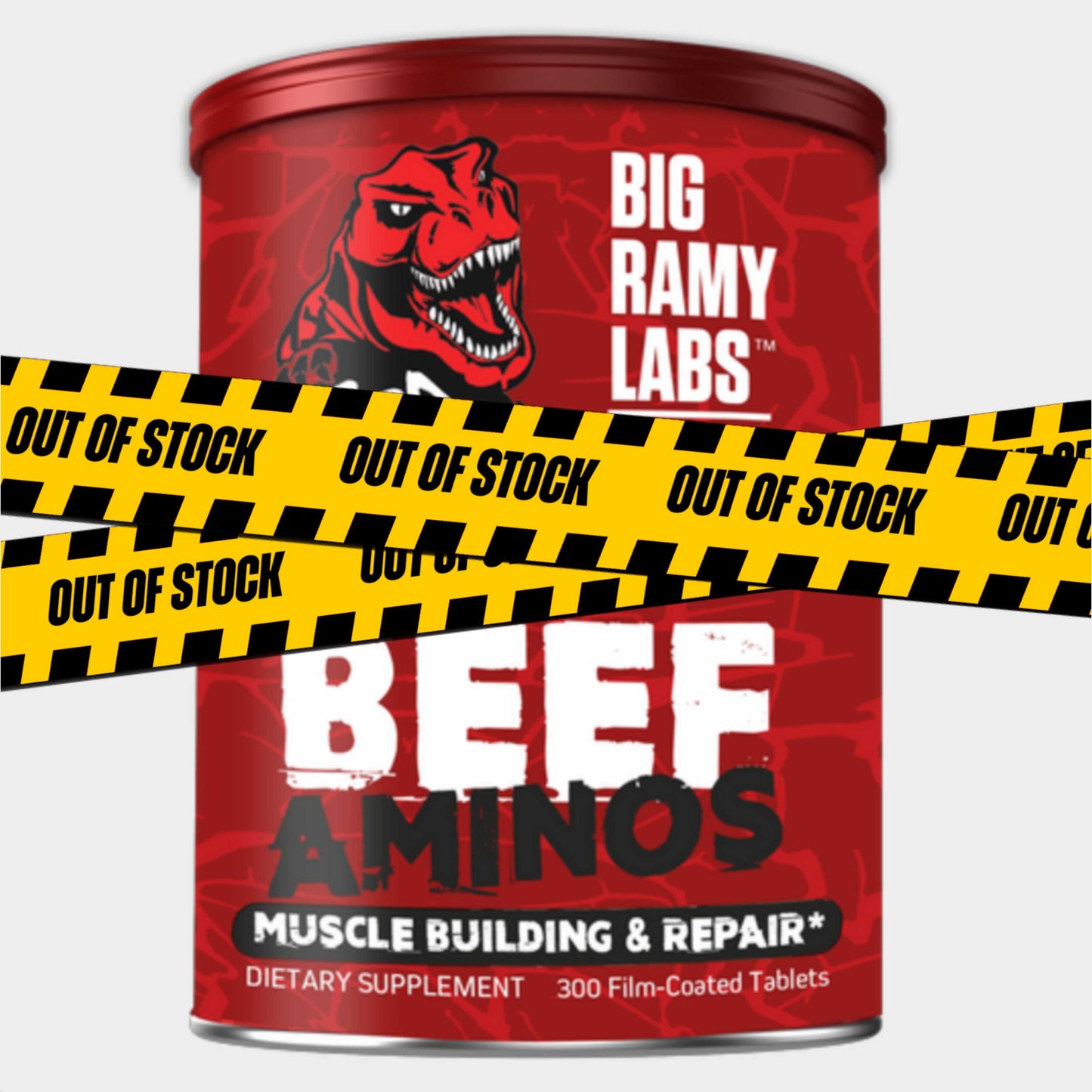 RED REX BEEF AMINOS | 300-TABLETS