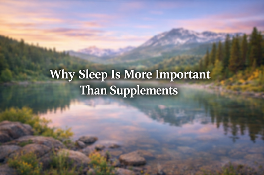 Why Sleep Is More Important Than Supplements