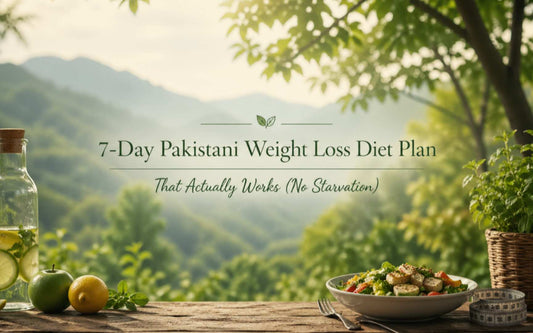7-Day Pakistani Weight Loss Diet Plan That Actually Works (No Starvation)