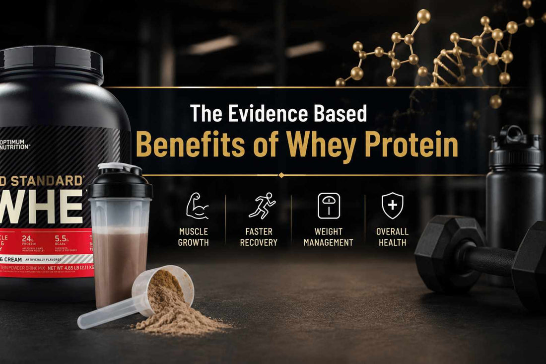 The Evidence Based Benefits of Whey Protein