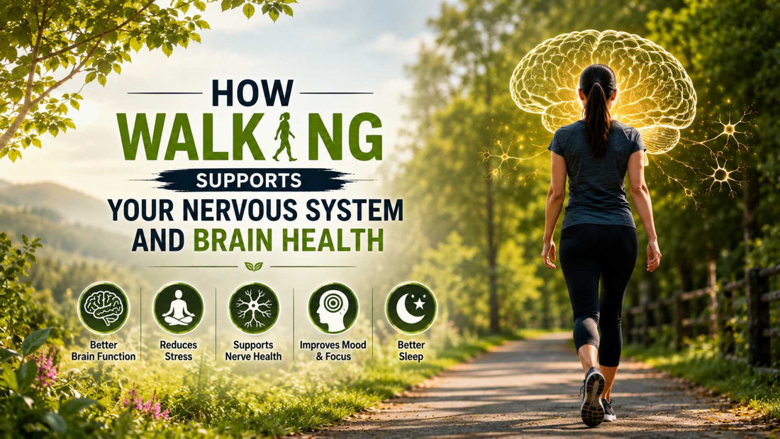 How Walking Supports Your Nervous System and Brain Health