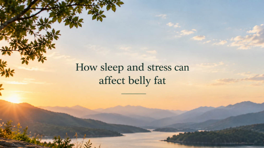 How Sleep and Stress Can Affect Belly Fat
