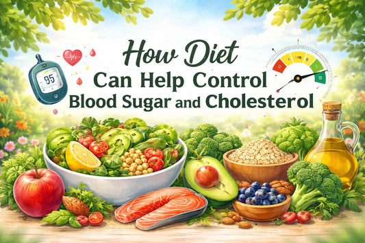 How Diet Can Help Control Blood Sugar and Cholesterol