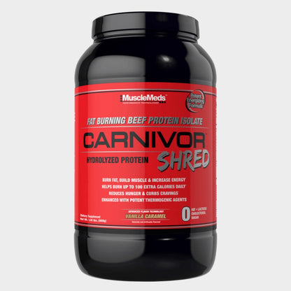 musclemeds carnivor shred 2lb