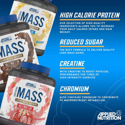 CRITICAL MASS (PROFESSIONAL) - LEAN MASS GAINER | 6-KG
