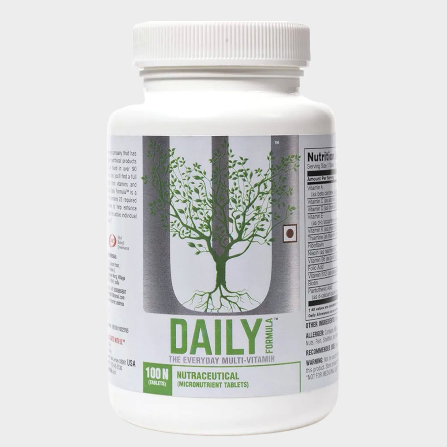 universal nutrition daily formula multivitamin