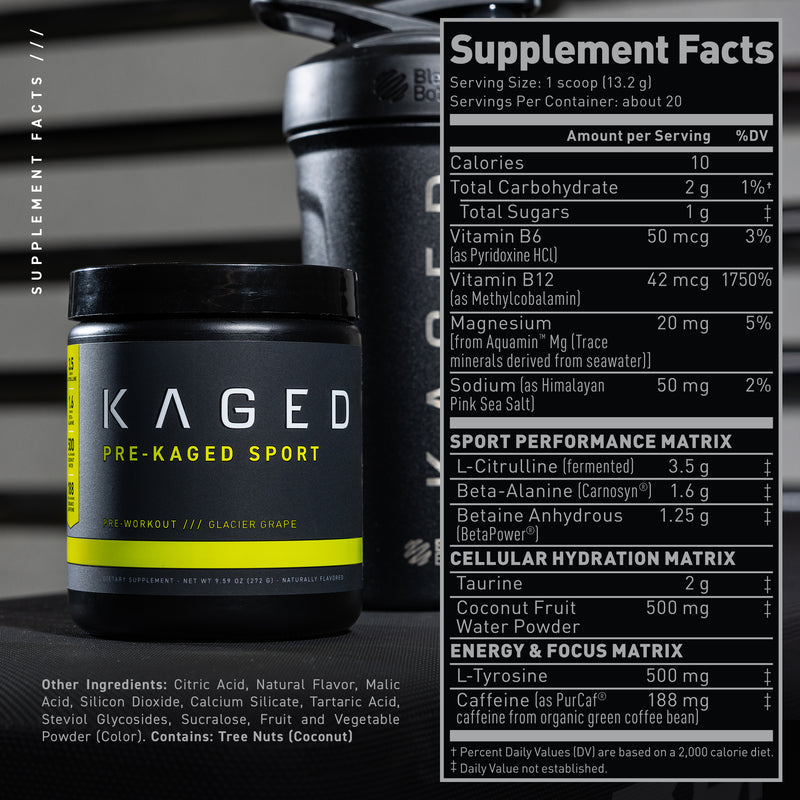 PRE-KAGED SPORT 20-SERVINGS