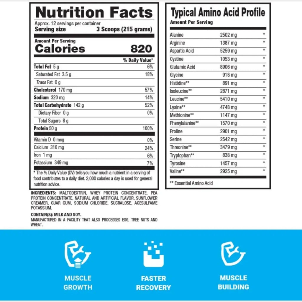 BULK MUSCLE XL 6-LBS